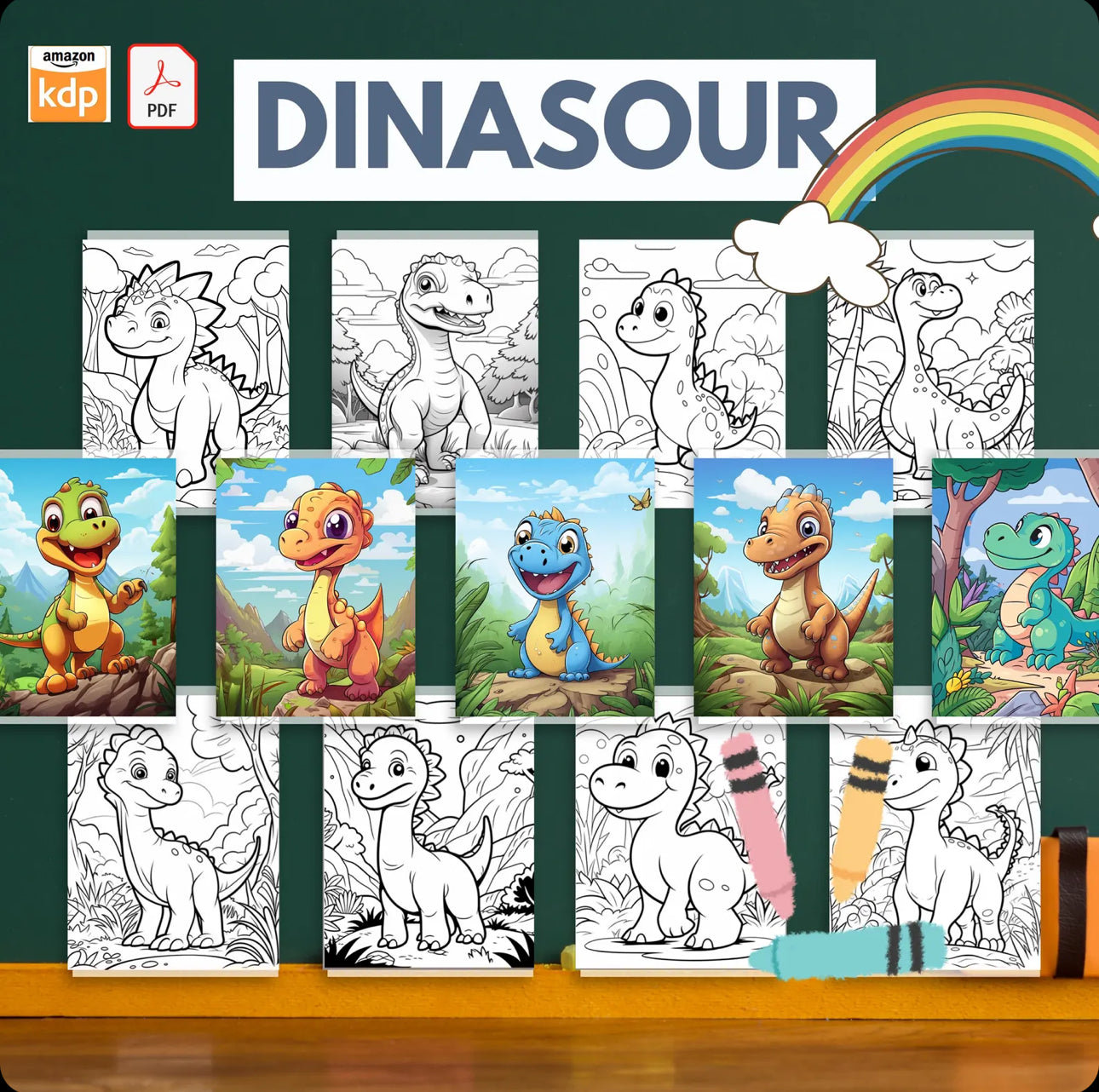 15,000 Kids’ Coloring Pages – Yours to Rebrand & Resell