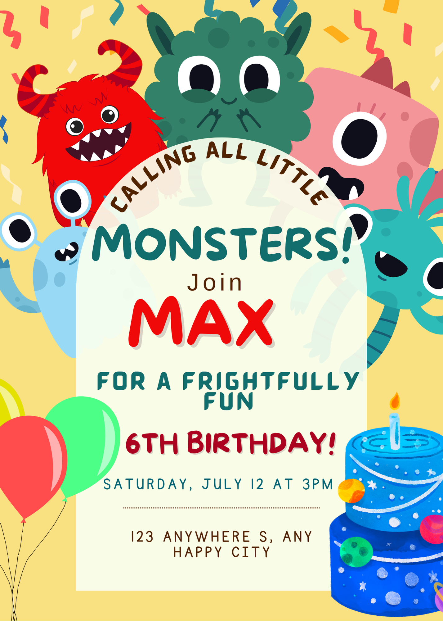 50 Editable Kids Birthday Invitation Templates | Canva Templates | Instant Download | Birthday Party Invites | Resell with PLR