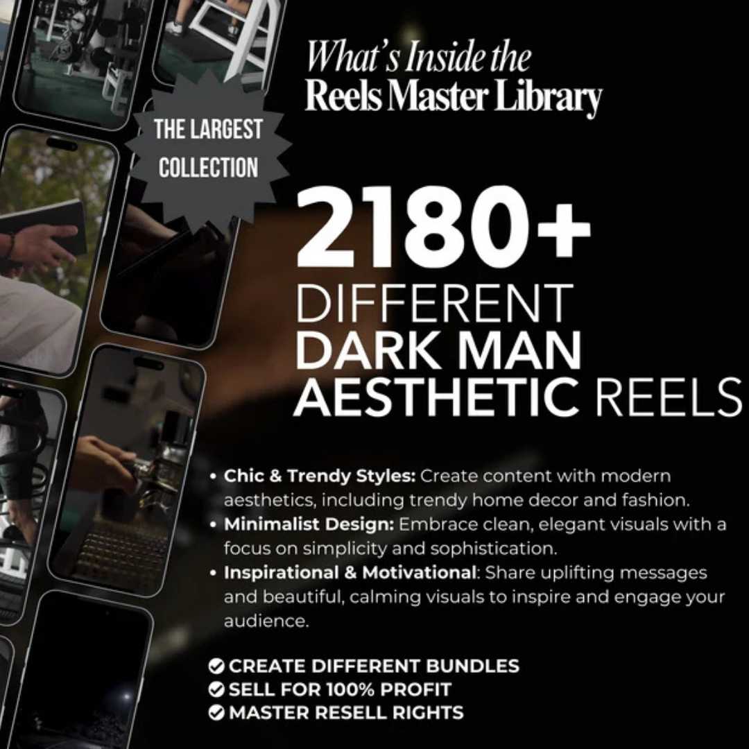 100,000 Reels. 32 Niches. 1 Powerful Income Stream.